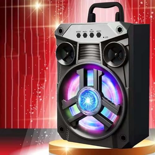 Clearance Portable Bluetooth Speakers, 5.0 Wireless Speaker Built-in 1200mAh Rechargeable Battery Powerful Sound and Deep Bass for Home Outdoor Party Deal of The Day Clearance Prime Today