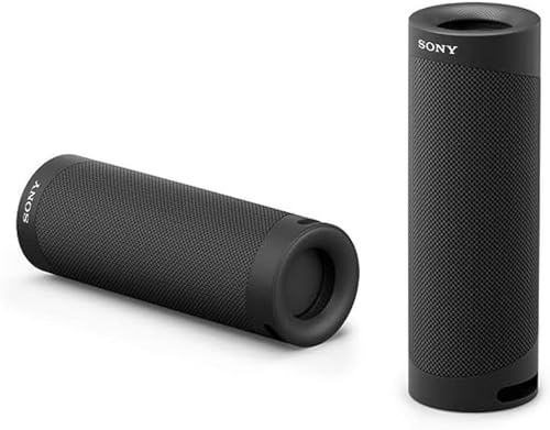 Sony SRS-XB23 – Super-Portable, Powerful and Durable, Waterproof, Wireless Bluetooth Speaker with EXTRA BASS – Black