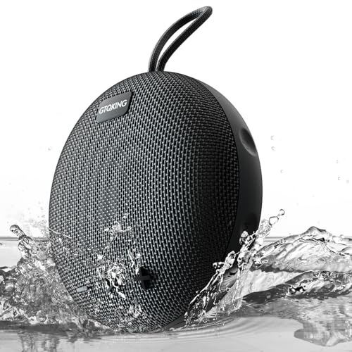 Bluetooth Speaker, Shower Speaker IPX8 Waterproof, Bluetooth 5.3 Portable Speaker Bluetooth Wireless with Loud HD Sound and Robust Bass,24H fo Riding Time, Kayaking, Climbing, Beaches Outdoor Speakers